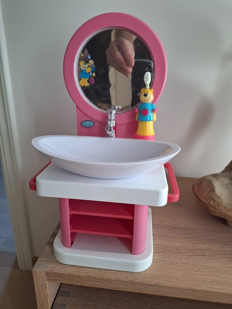 Lavabo pour poupée, Kinderen en Baby's, Speelgoed | Poppen, Ophalen, Gebruikt, Overige typen