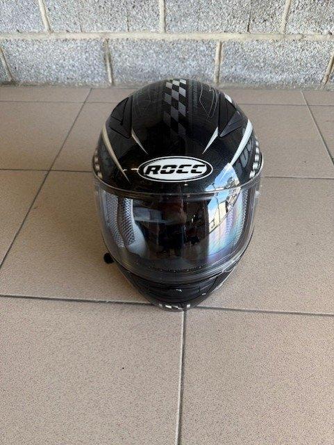 A VENDRE CASQUE MOTO ROCC, Seconde main, Casque intégral, Enlèvement, Enfants