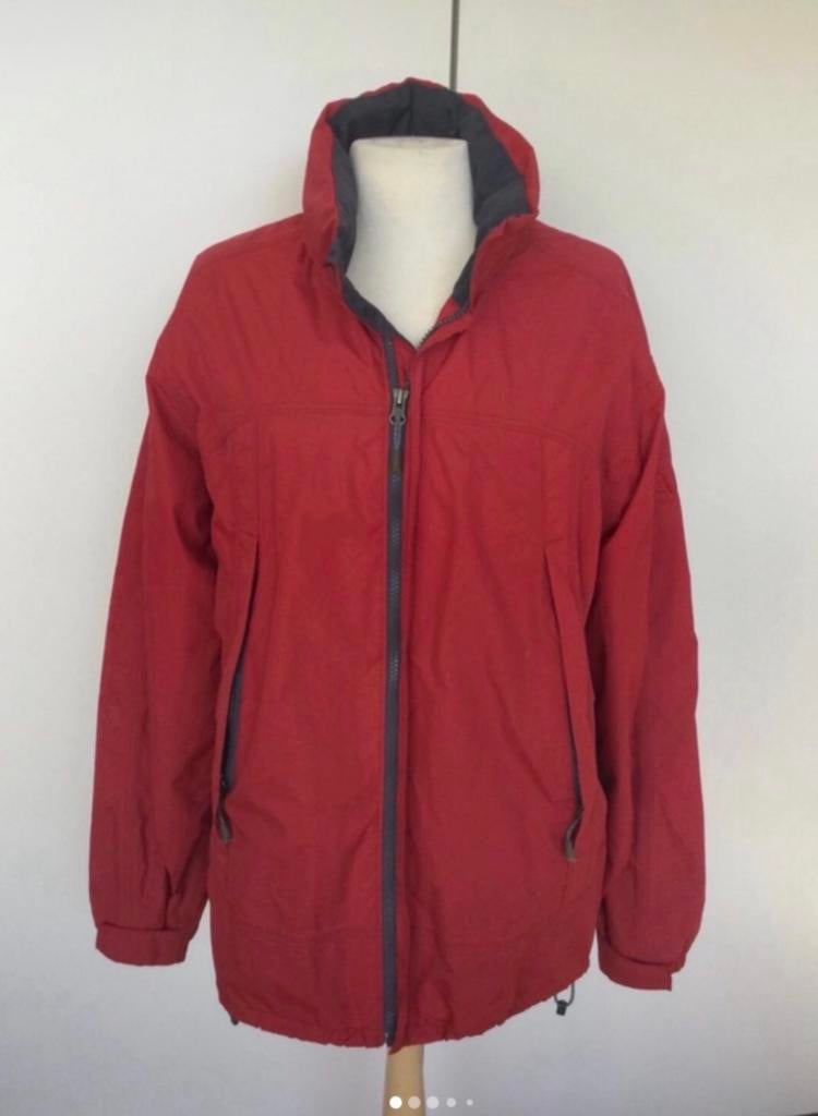 Rode heren regenjas Aigle, Ophalen of Verzenden, Zo goed als nieuw, Maat 48/50 (M), Rood