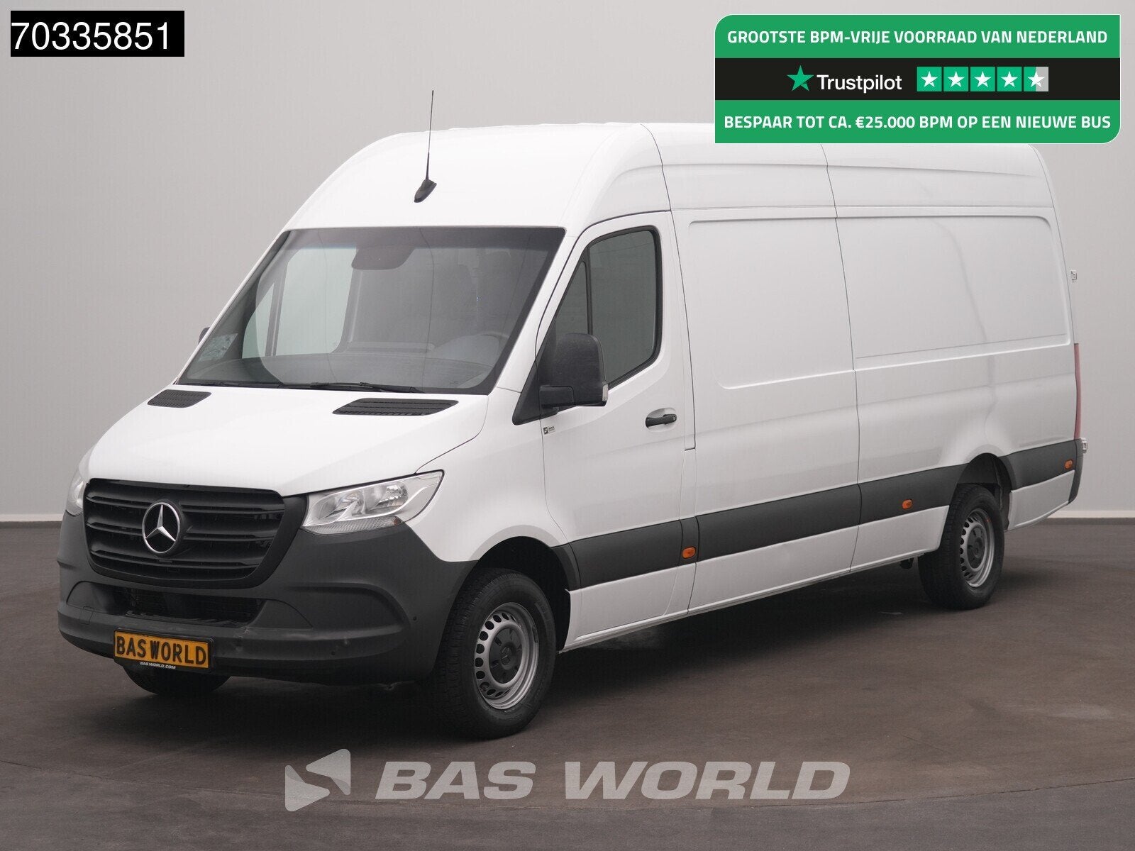 Mercedes Sprinter 317 CDI Automaat L3H2 AC/Climate 3,5t Trek, Autos, Cuir, Achat, Euro 6, Entreprise