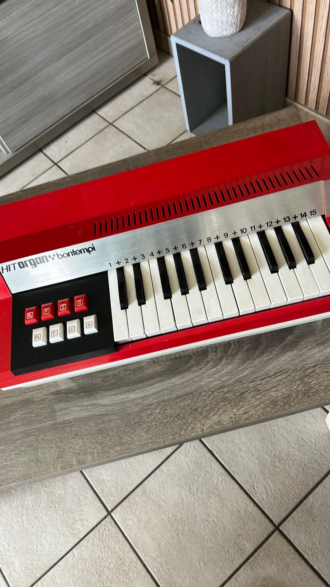 Bontempi hit organ orgue, Musique & Instruments, Orgues, Enlèvement, Utilisé, 1 clavier, Orgue