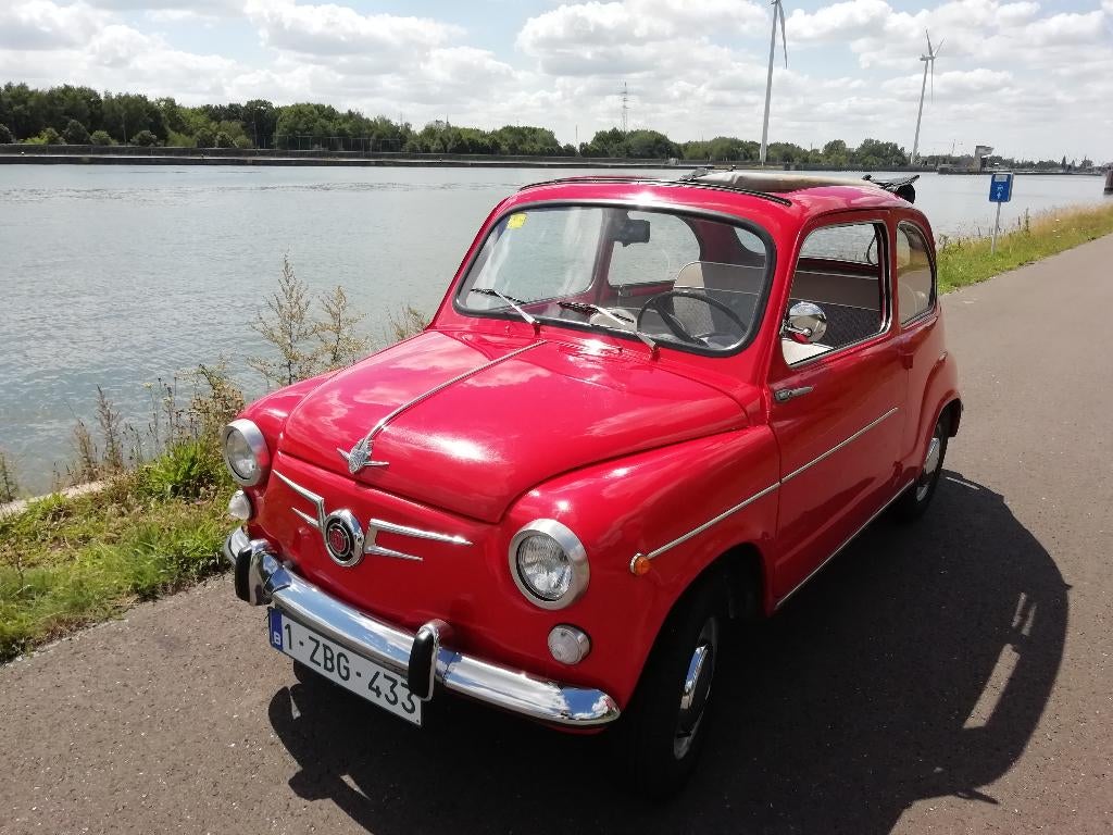 Seat 600 D Cabriolet 1966, Autos, Achat, 750 cm³, Cabriolet, Boîte manuelle