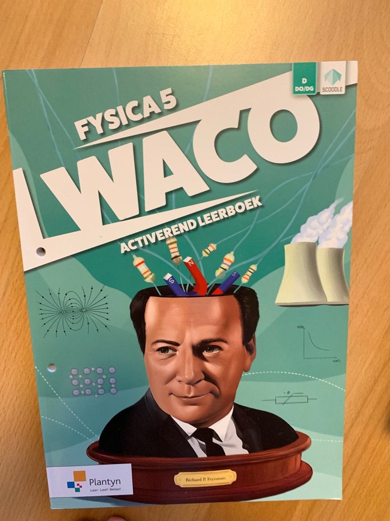Fysica 5 Waco Activerend leerboek, ASO, Natuurkunde, Plantyn, Nieuw