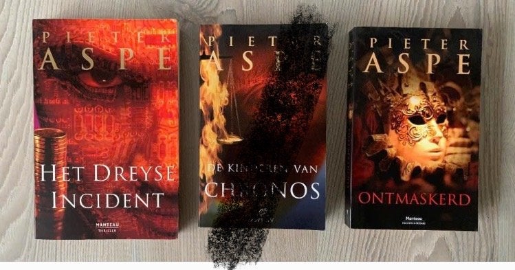 2 x Pieter Aspe, in perfecte staat, Boeken, Ophalen of Verzenden, Zo goed als nieuw