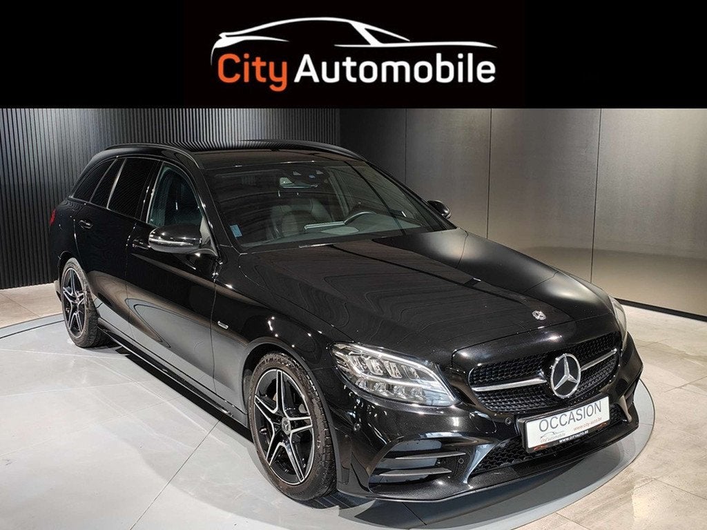 Mercedes-Benz C-Klasse 220 C 220 CDI PACK AMG GPS CAMERA BLU, Autos, Mercedes-Benz, Cuir, 143 kW, Euro 6, Noir