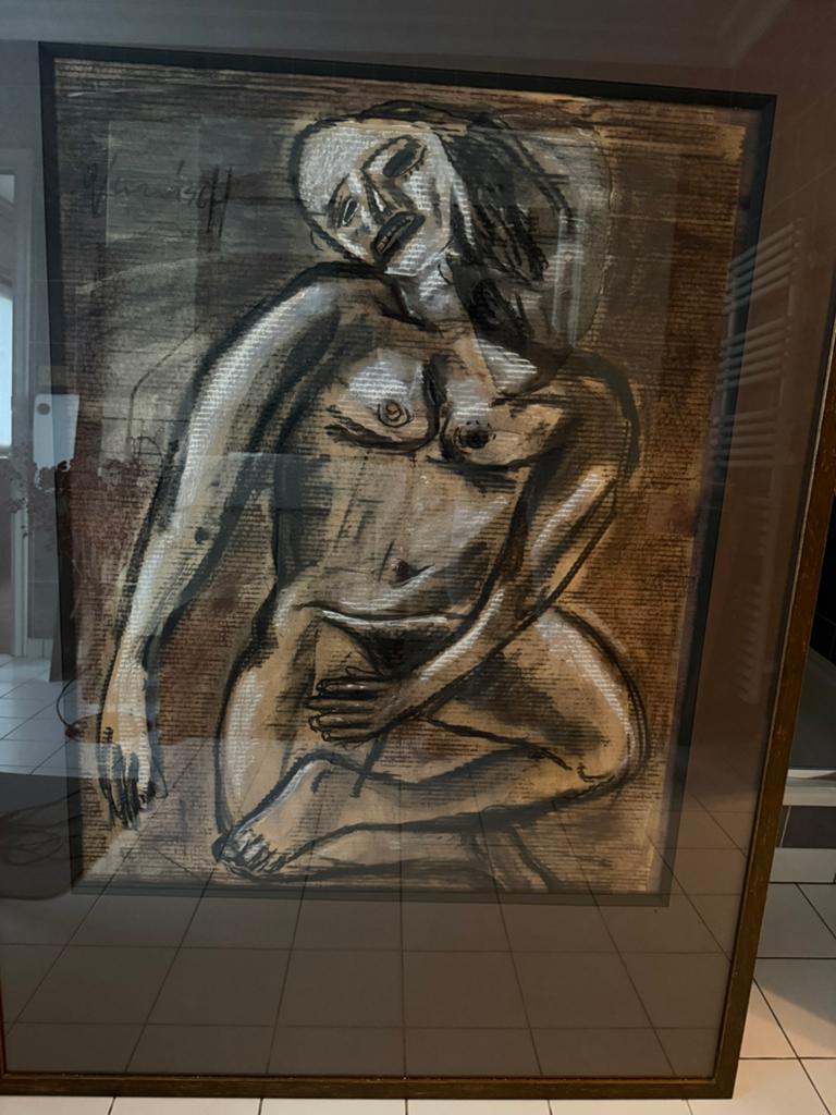 Œuvre expressionniste de Godfried Vervisch, Antiquités & Art, Enlèvement
