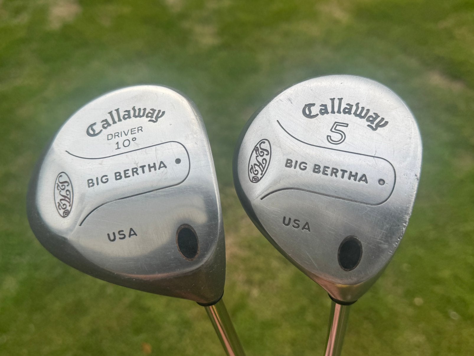 Gallaway Big Bertha driver & 5, Sports & Fitness, Golf, Enlèvement, Comme neuf