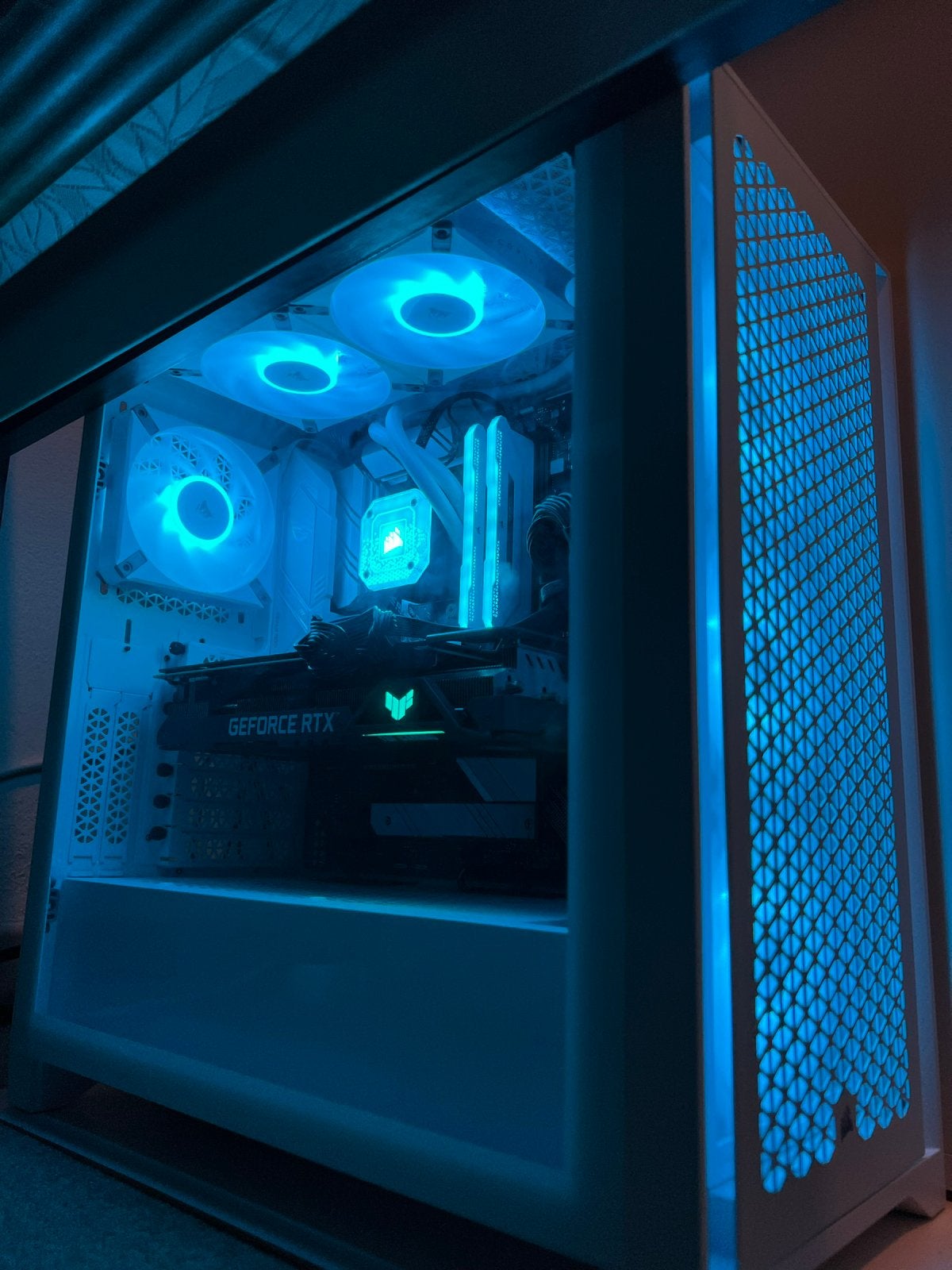 Corsair 4000D Airflow White - Boîtier PC Gaming, Informatique & Logiciels, Enlèvement, Comme neuf