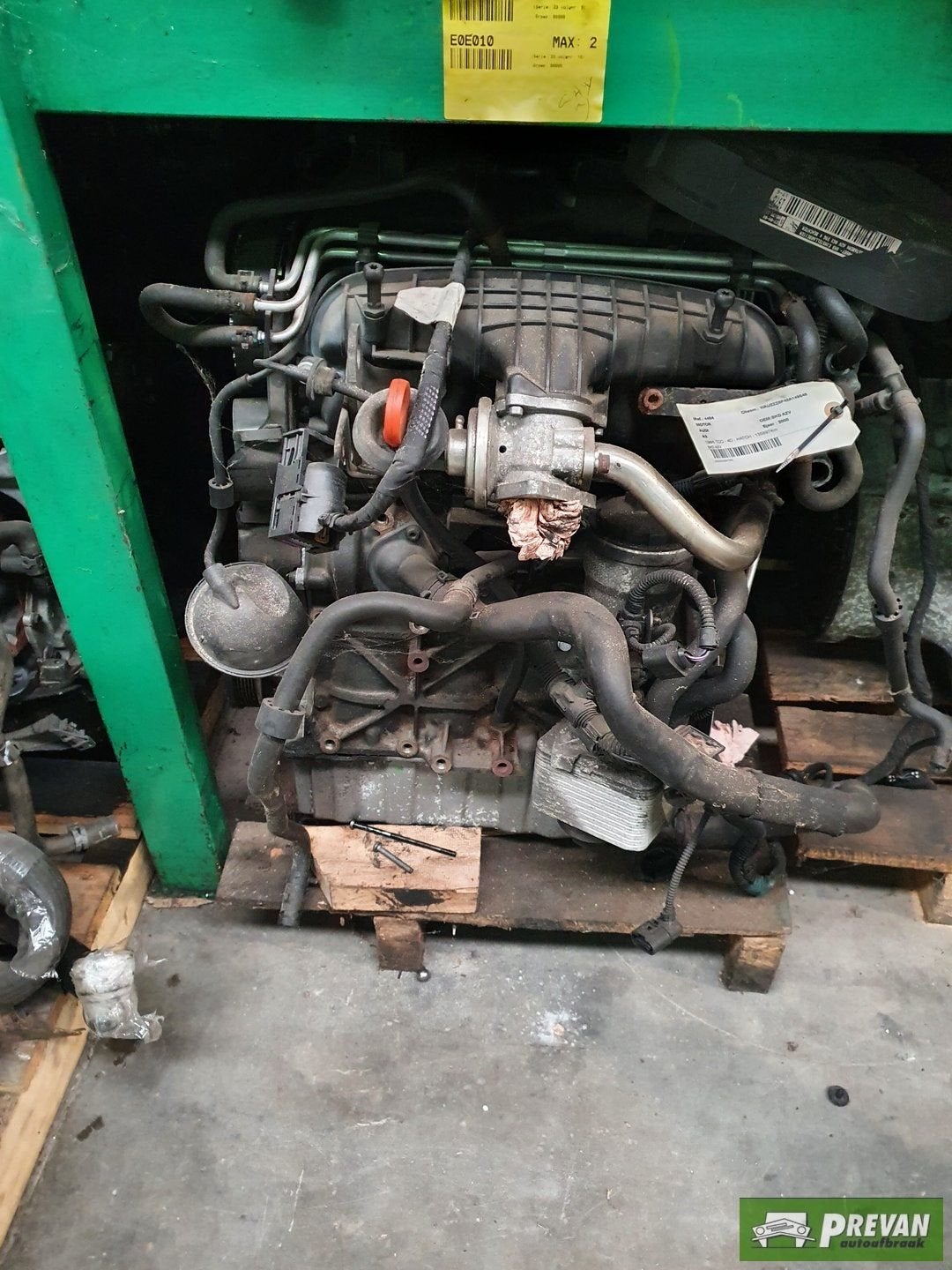Audi A3 motor 2.0 TDD 2008 135d km 2008 BKD AZV, Auto-onderdelen, Gebruikt, -, -, -