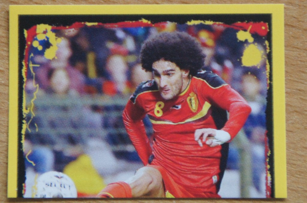 sticker voetballer Rode Duivels, Ophalen of Verzenden, Nieuw, Sport
