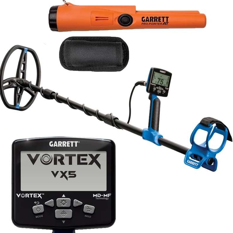 Garrett Vortex VX5 metaaldetector met gratis Pro-Pointer AT, Hobby en Vrije tijd, Metaaldetectors, Garrett, Tolhusleane 1, 8401GA Gorredijk