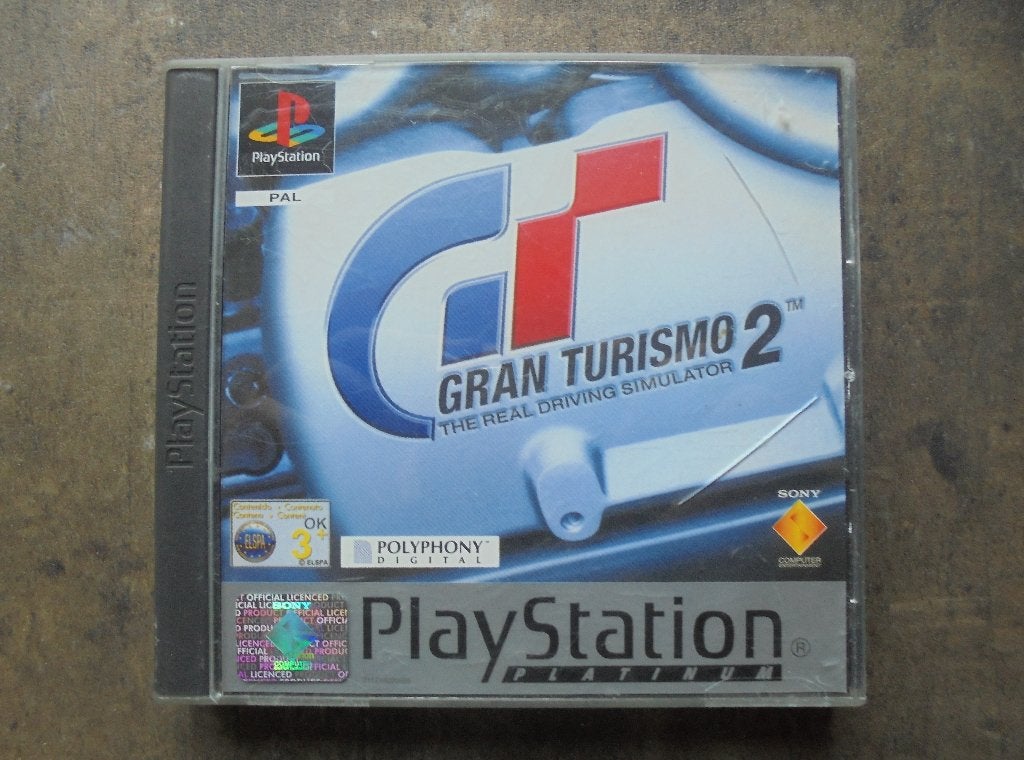 Gran Turismo 2 voor PS1 (zie foto's), Consoles de jeu & Jeux vidéo, Enlèvement ou Envoi, 1 joueur, Course et Pilotage, Utilisé