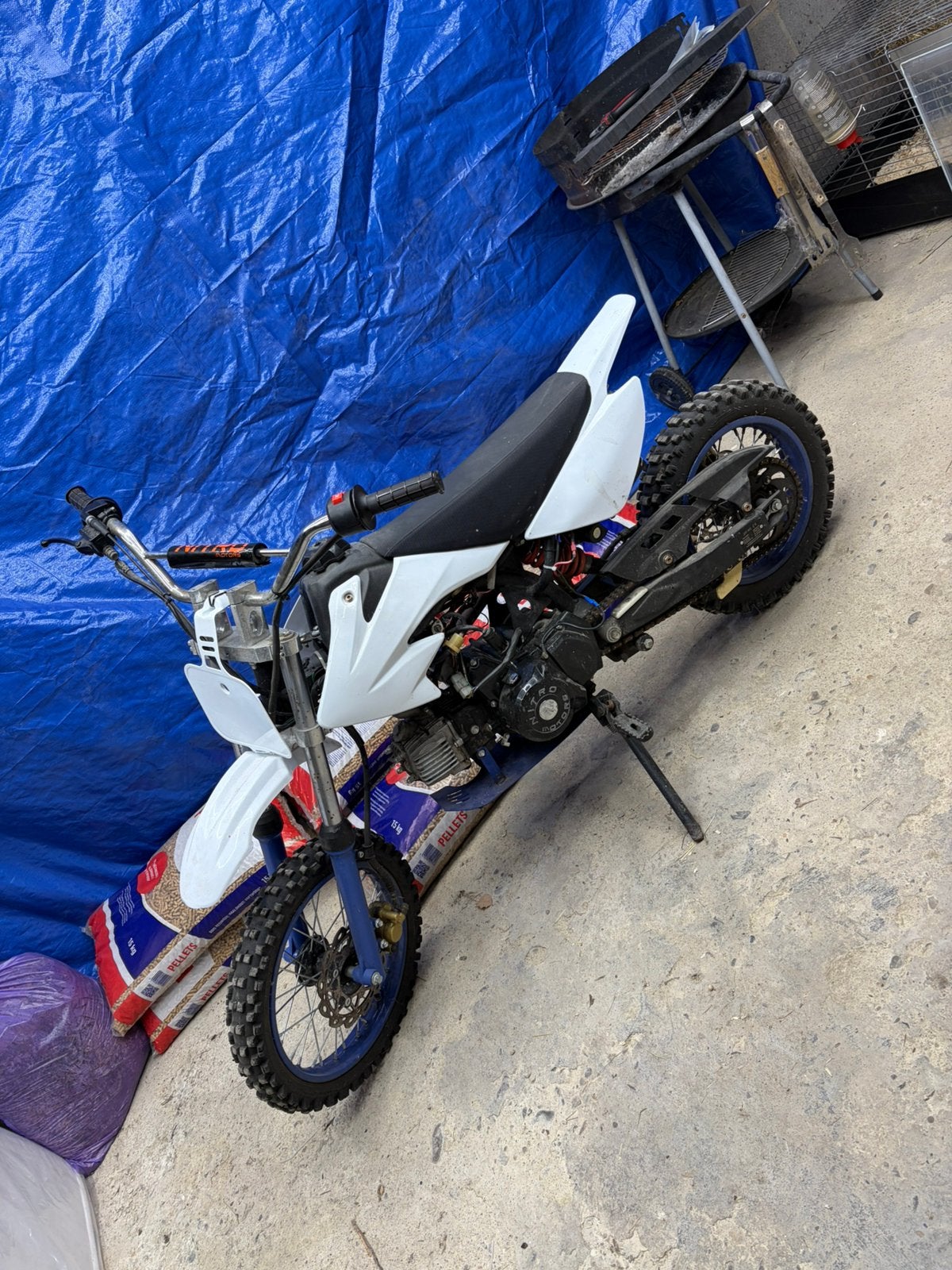 Pitbike 125cc automaat, Fietsen en Brommers, Ophalen, Gebruikt, 125 cc, Pitbike
