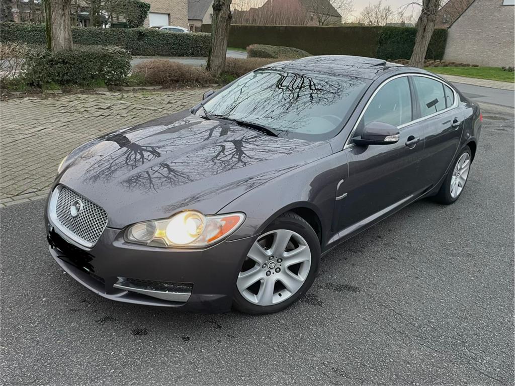 Jaguar XF 2.7 Diesel Bj 2008 Automatic, Auto's, Jaguar, Automaat, Bruin, XF, Bedrijf