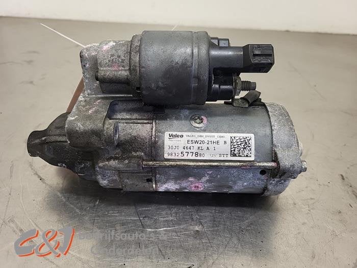 Startmotor van een Opel Combo, Gebruikt, -, -, Opel
