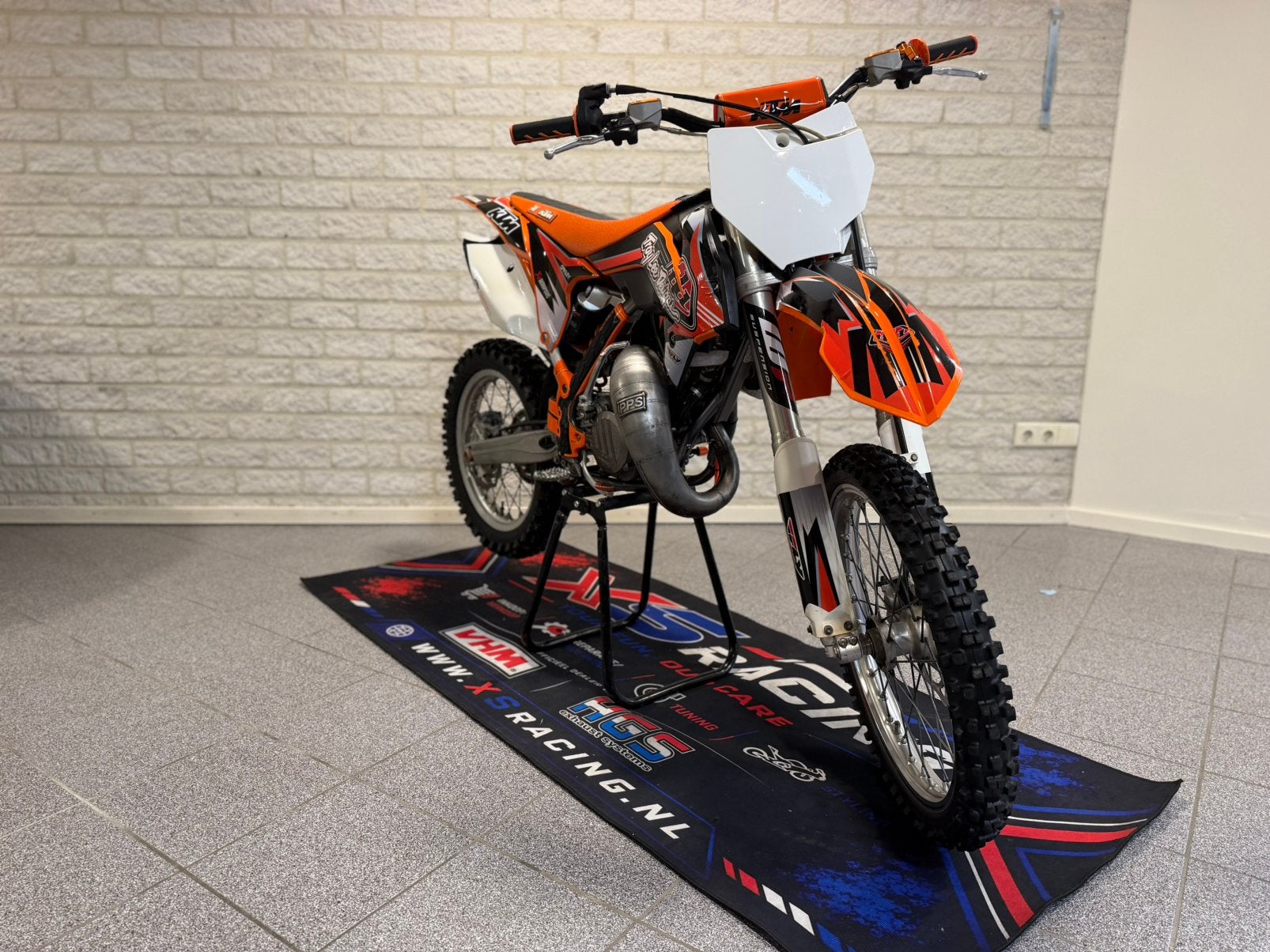 Compleet Gereviseerde KTM SX85 2015 (105cc KTM Factory kit), Ophalen, 105 cc, Zo goed als nieuw, Schijfrem