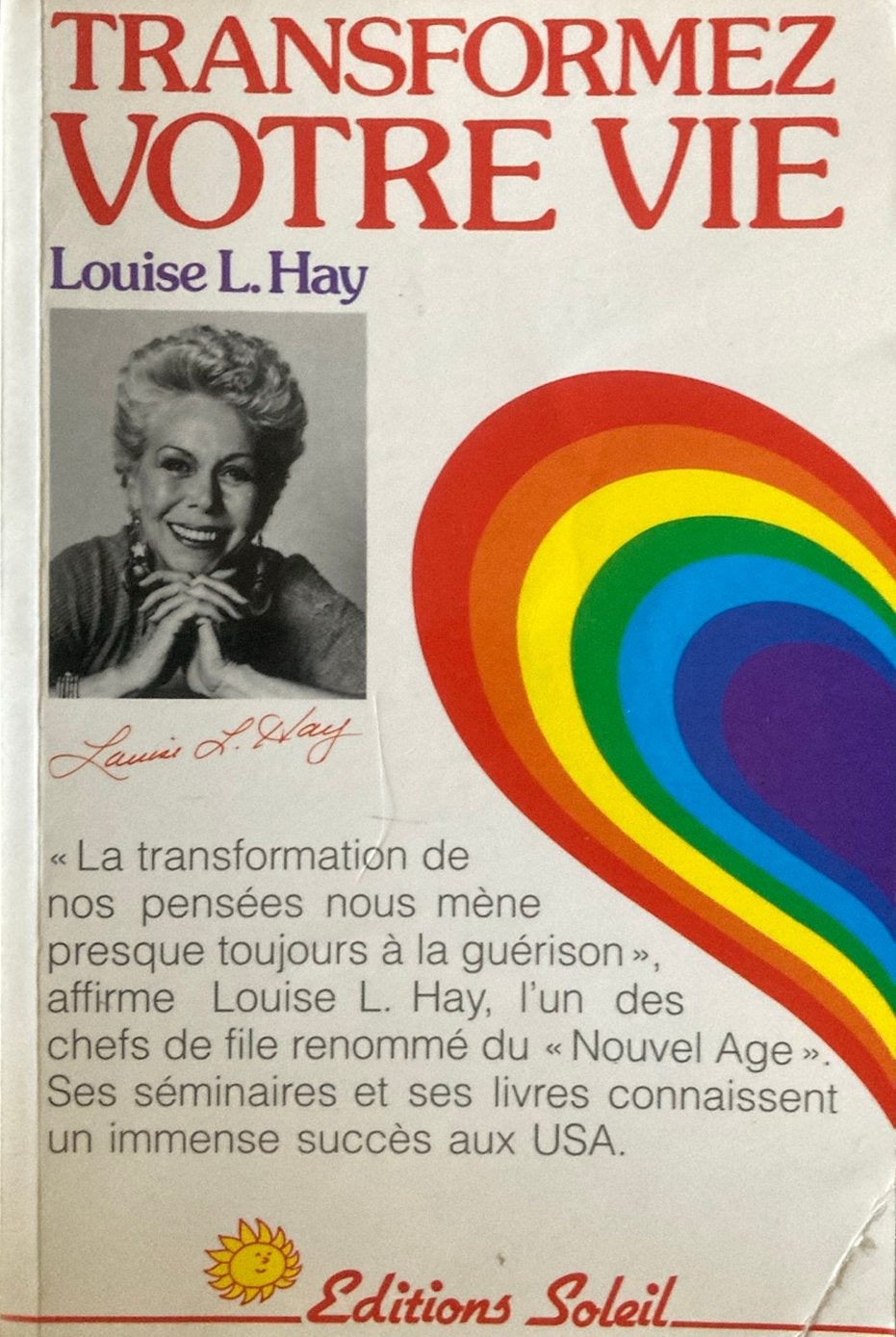 Louise L. Hay transformez votre vie, Boeken, Ophalen of Verzenden, Zo goed als nieuw