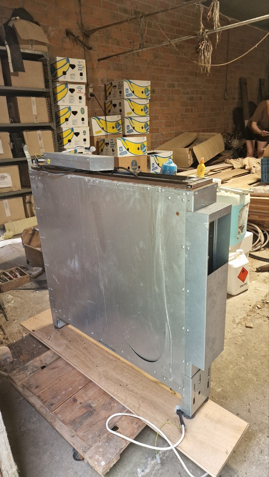 Airone downdraft dampkap, Elektronische apparatuur, Ophalen, Inbouw