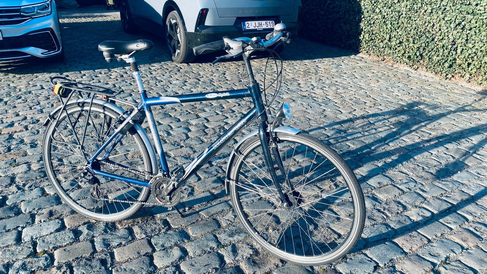 Minerva Silver Spirit, 51 tot 55 cm, Ophalen, Velgrem