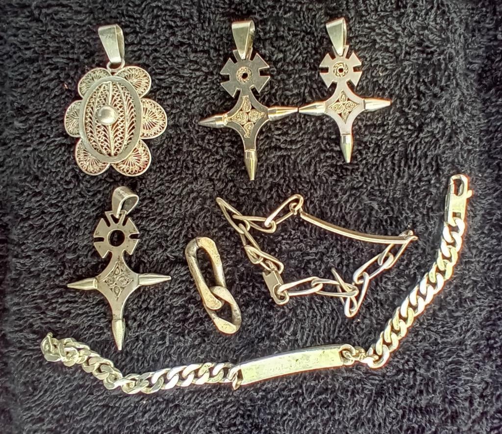Bijoux vintage en argent., Enlèvement ou Envoi, Argent