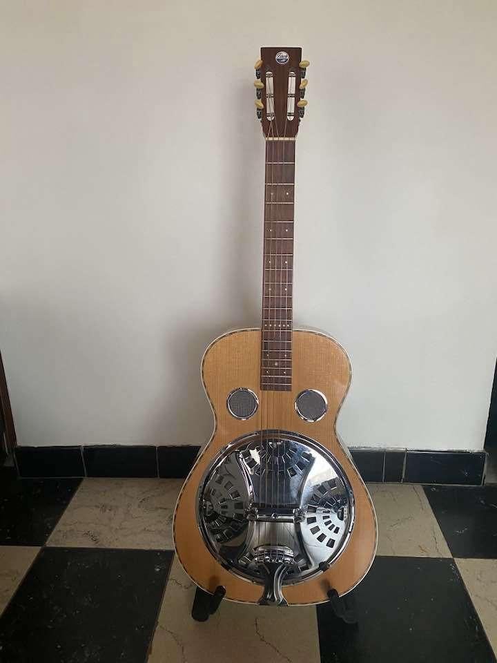Square neck Resonator, Musique & Instruments, Instruments à corde | Guitares | Acoustiques, Utilisé, Résonateur ou Guitare dobro