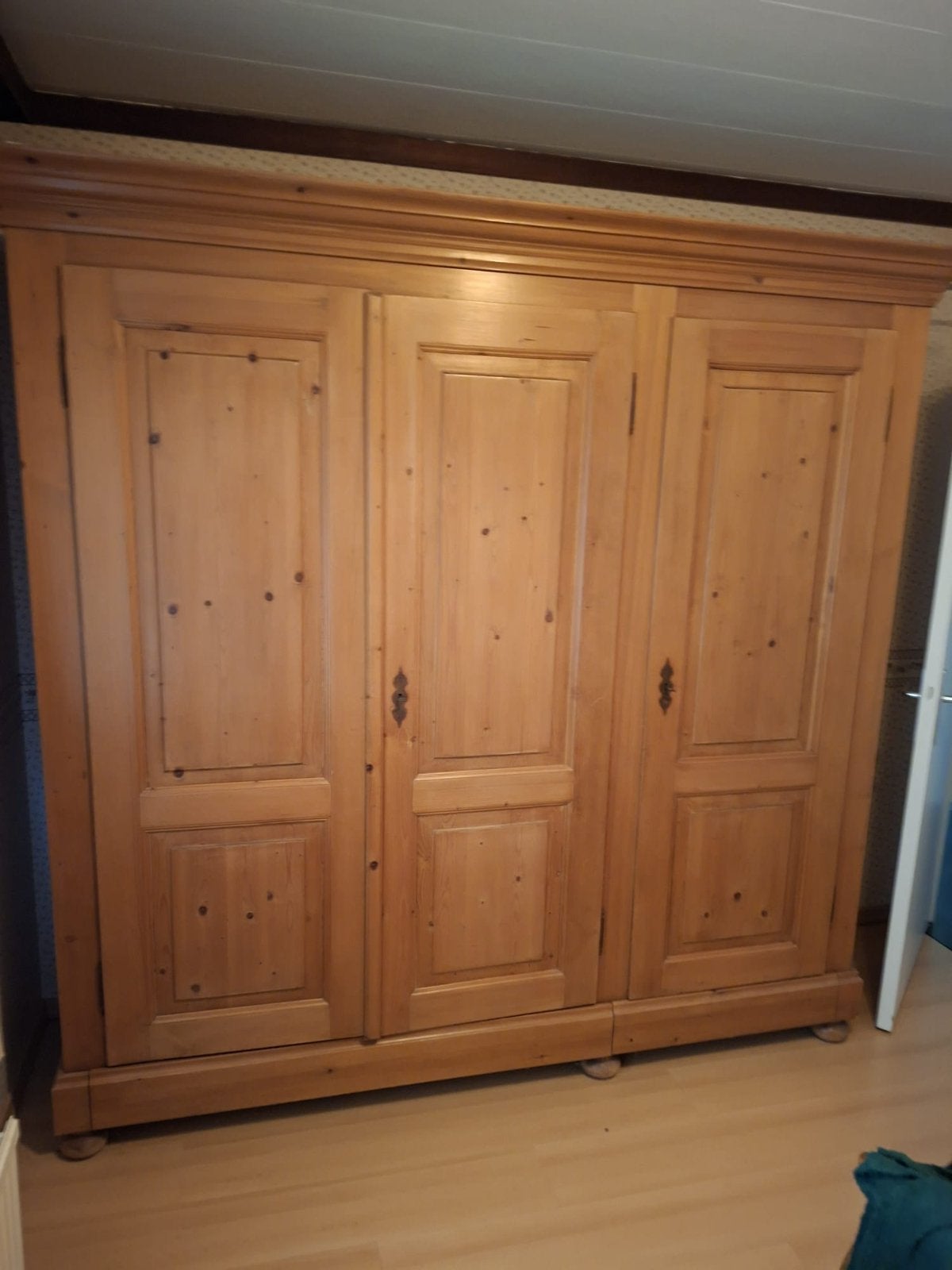Complete slaapkamer, Ophalen, Gebruikt, Tweepersoons, Old pine