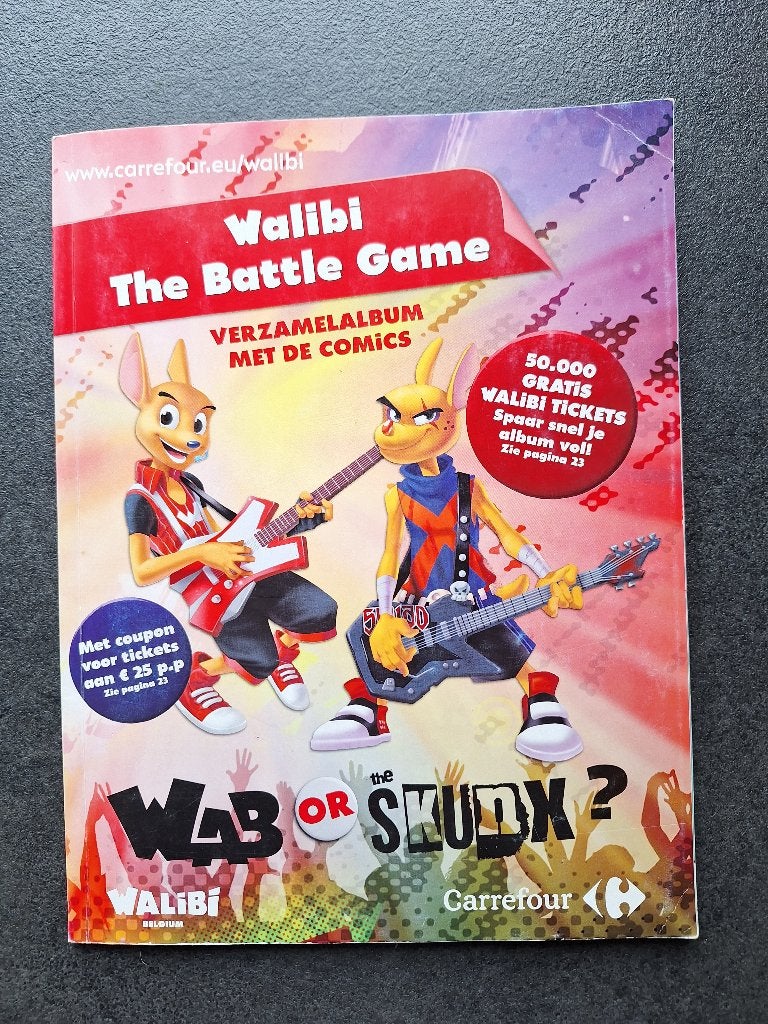 Walibi the battle game - album complet sauf carte 101, Overige supermarkten, Ophalen