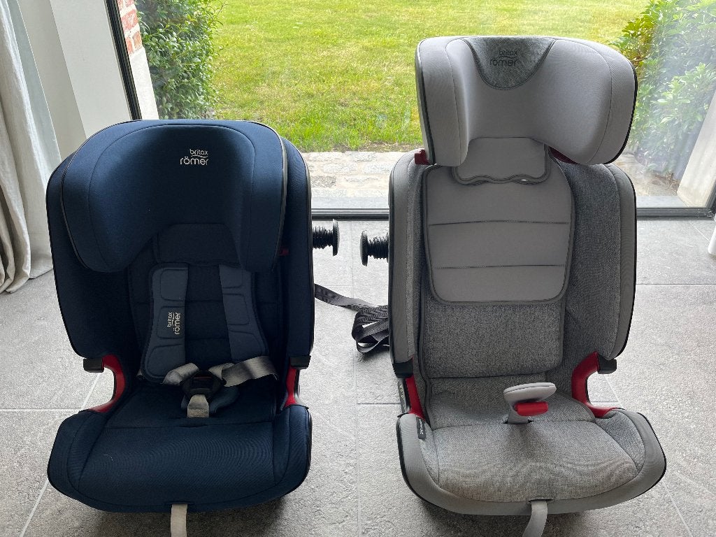 Autostoel, Kinderen en Baby's, Autostoeltjes, Ophalen, Romer, Verstelbare rugleuning, Zo goed als nieuw