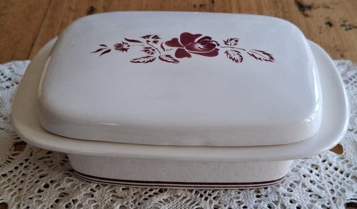 Depot d' Argonne, botervloot, Rose Nr.2, Maison & Meubles, Cuisine | Vaisselle, Comme neuf, Autres types, Autres styles, Poterie