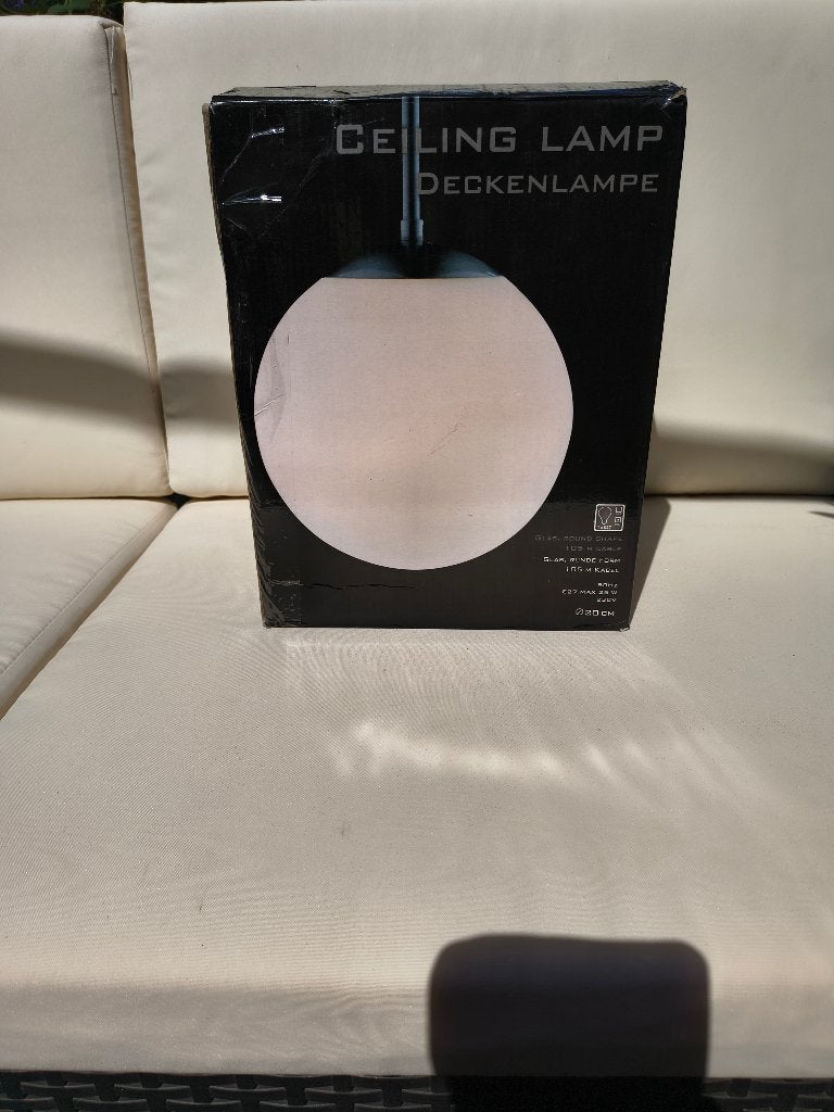 plafondlampen, Ophalen, Nieuw, Glas, E27 (groot)