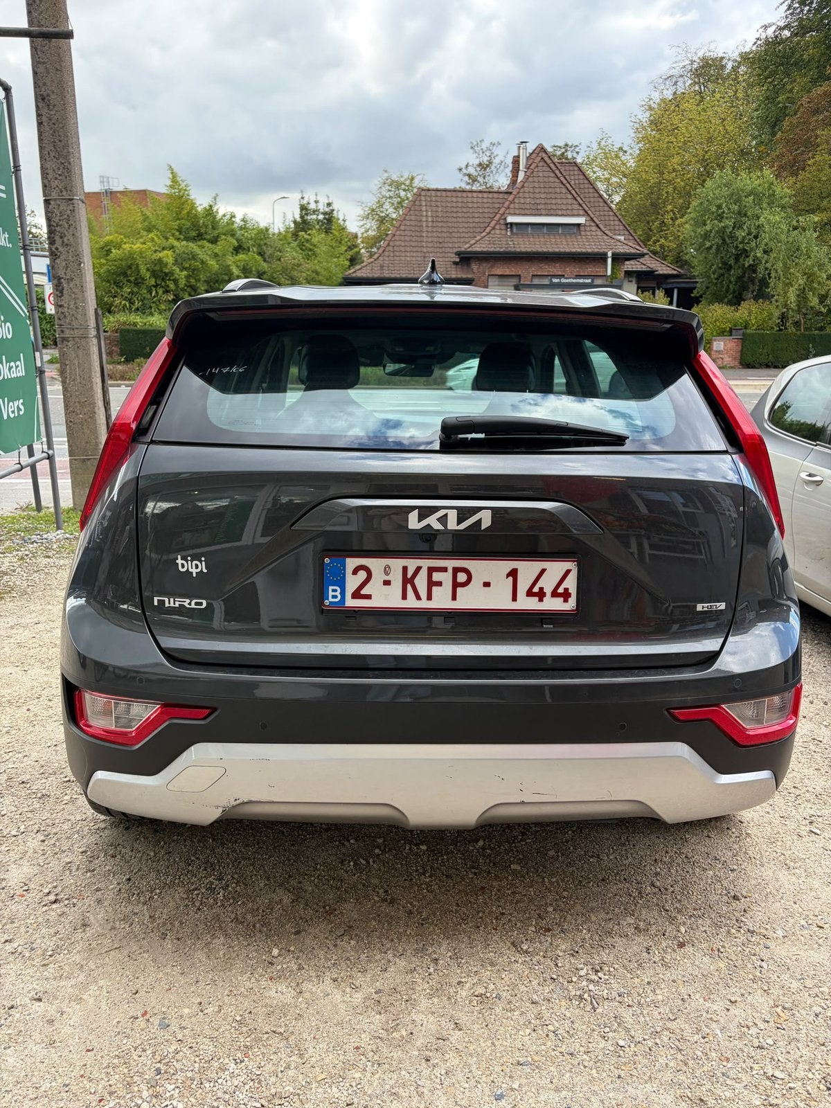 Kia Niro 1.6 GDI, Auto's, Zwart, Bedrijf, 5 deurs, Hybride Elektrisch/Benzine