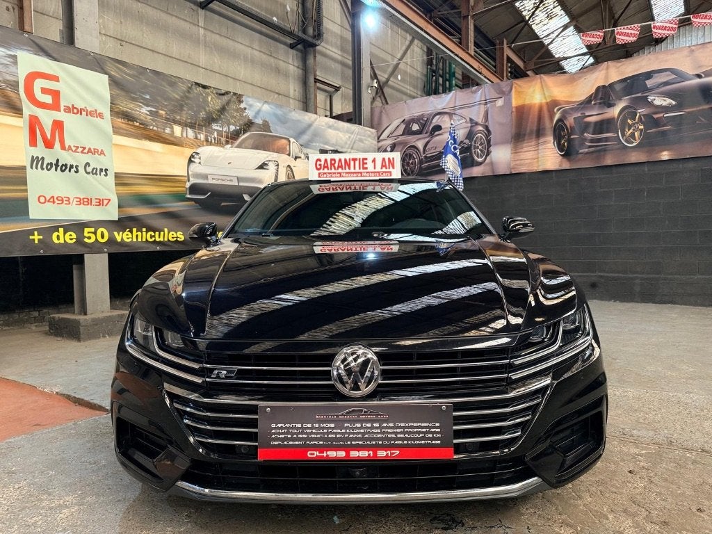 VW Arteon 2.0TDI RLine Toit Pano 360 Cockpit Cuir LED, Cuir, Entreprise, Garantie prolongée, Boîte manuelle