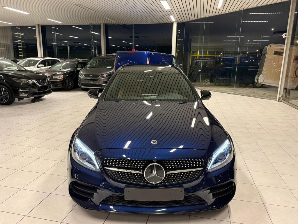 Mercedes-benz C180d Pack-AMG BURMESTER 90kW Automatique, Cuir, Achat, Euro 6, Entreprise