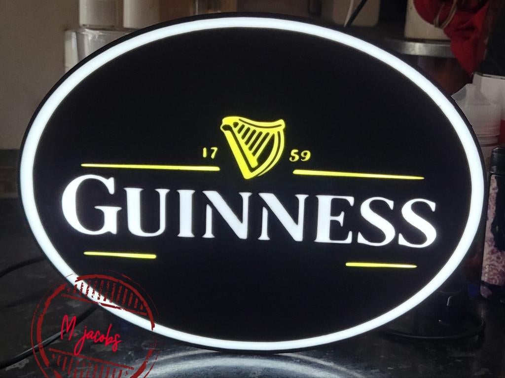 Nouvelle boîte à lumière Guinness à vendre., Collections, Marques de bière, Neuf, Panneau, Plaque ou Plaquette publicitaire, Enlèvement ou Envoi