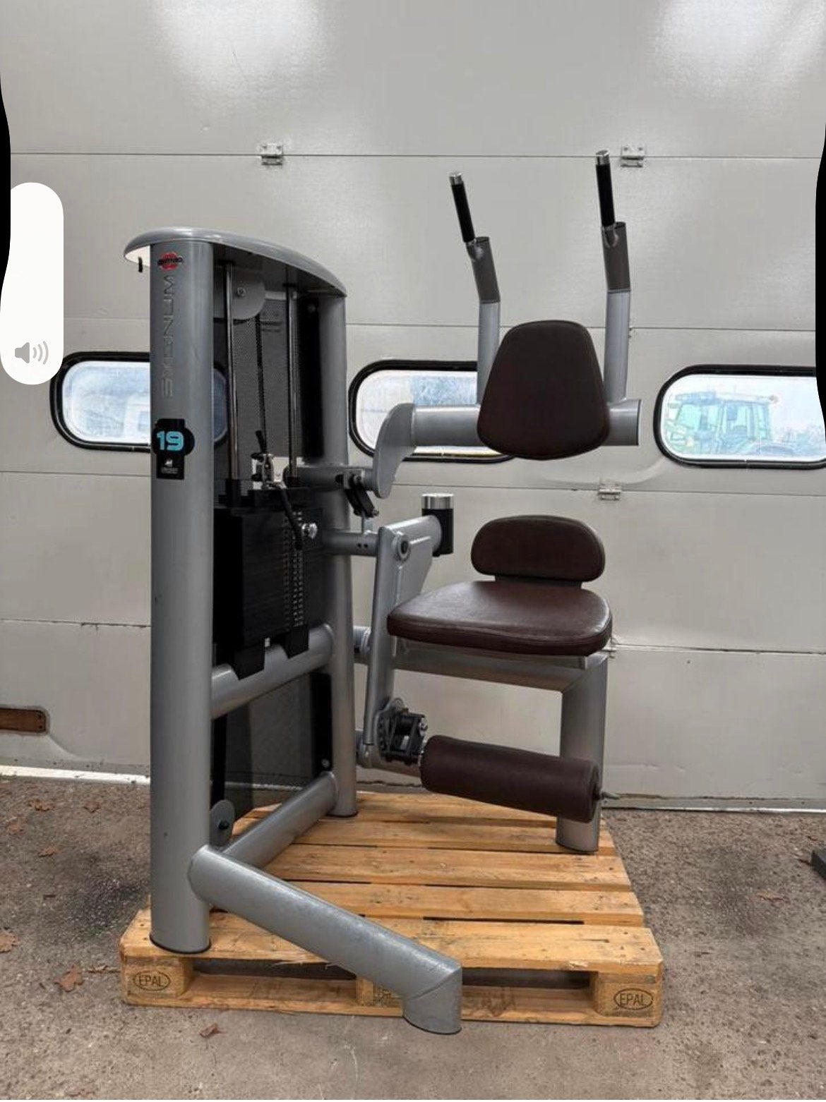 Gym 30 3008 Bauchmachine / Abdominal Crunch / Abs, Sport en Fitness, Ophalen, Gebruikt, Benen, Overige typen