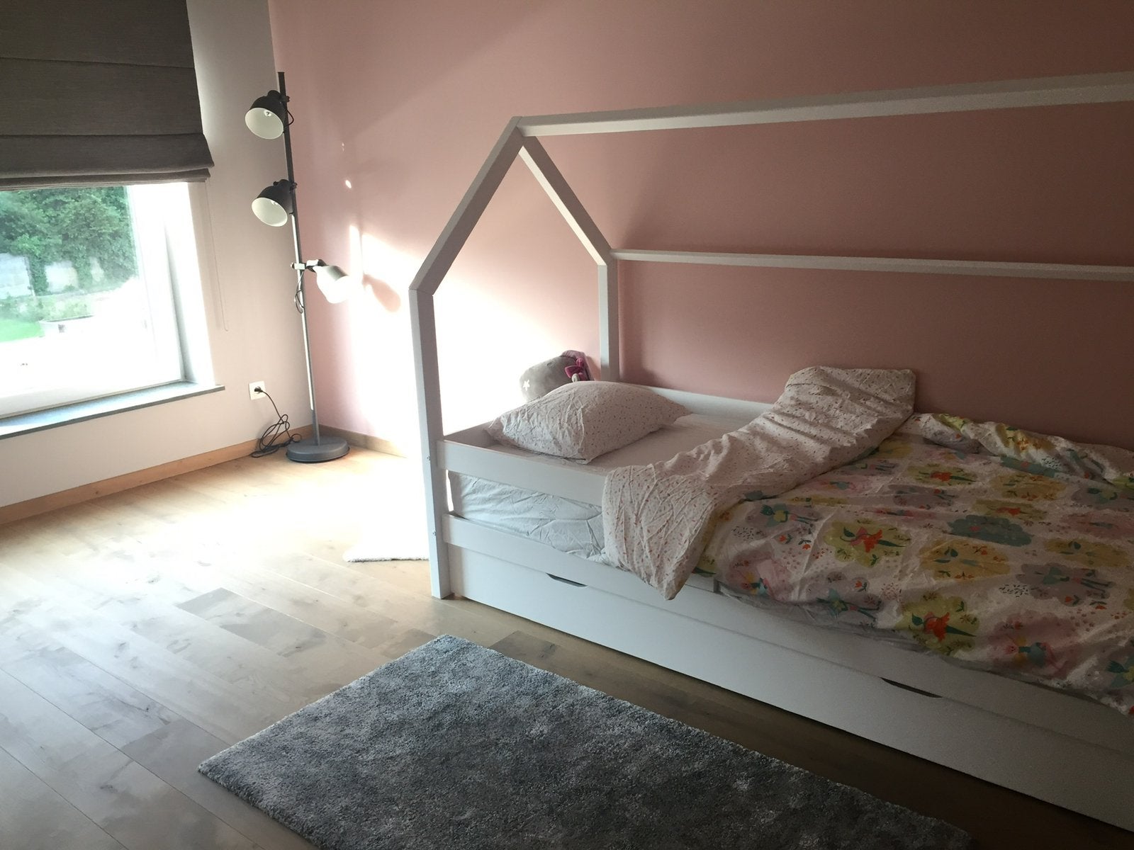 Lit cabane avec lit tiroir + matelas – bon état, Enfants & Bébés, Chambre d'enfant | Lits, Enlèvement, Utilisé, 180 cm ou plus