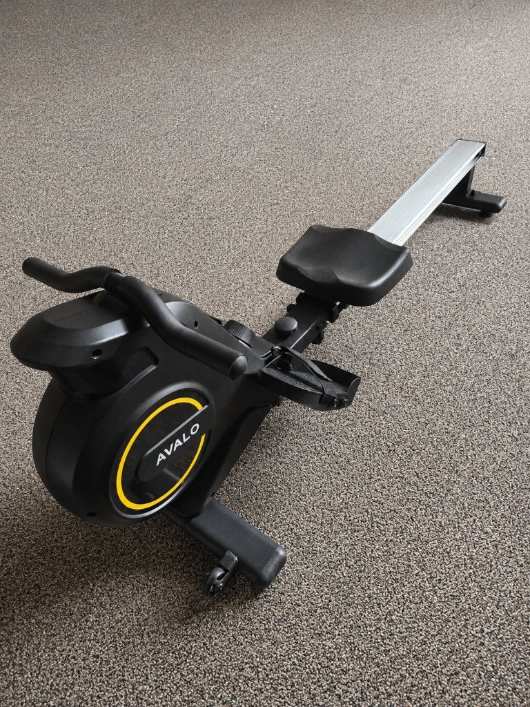 AVALO roeimachine inklapbaar met display- 8 weerstandniveaus, Sport en Fitness, Fitnessapparatuur, Zo goed als nieuw, Roeitrainer