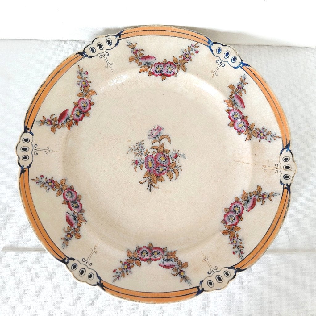 ancienne asiette — John Ridgway (Staffordshire, 1835), Enlèvement ou Envoi