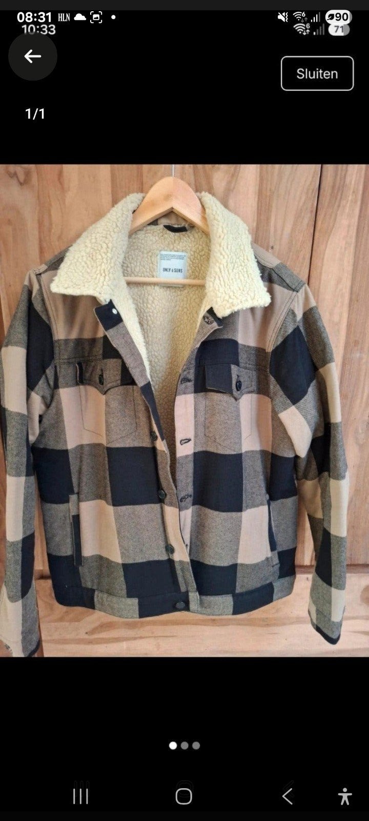 only&sons heren, Ophalen