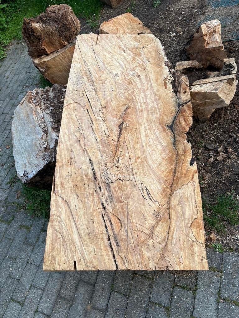 Flinke beuken plaat, Doe-het-zelf en Bouw, Hout en Planken, Ophalen, Zo goed als nieuw, Beuken