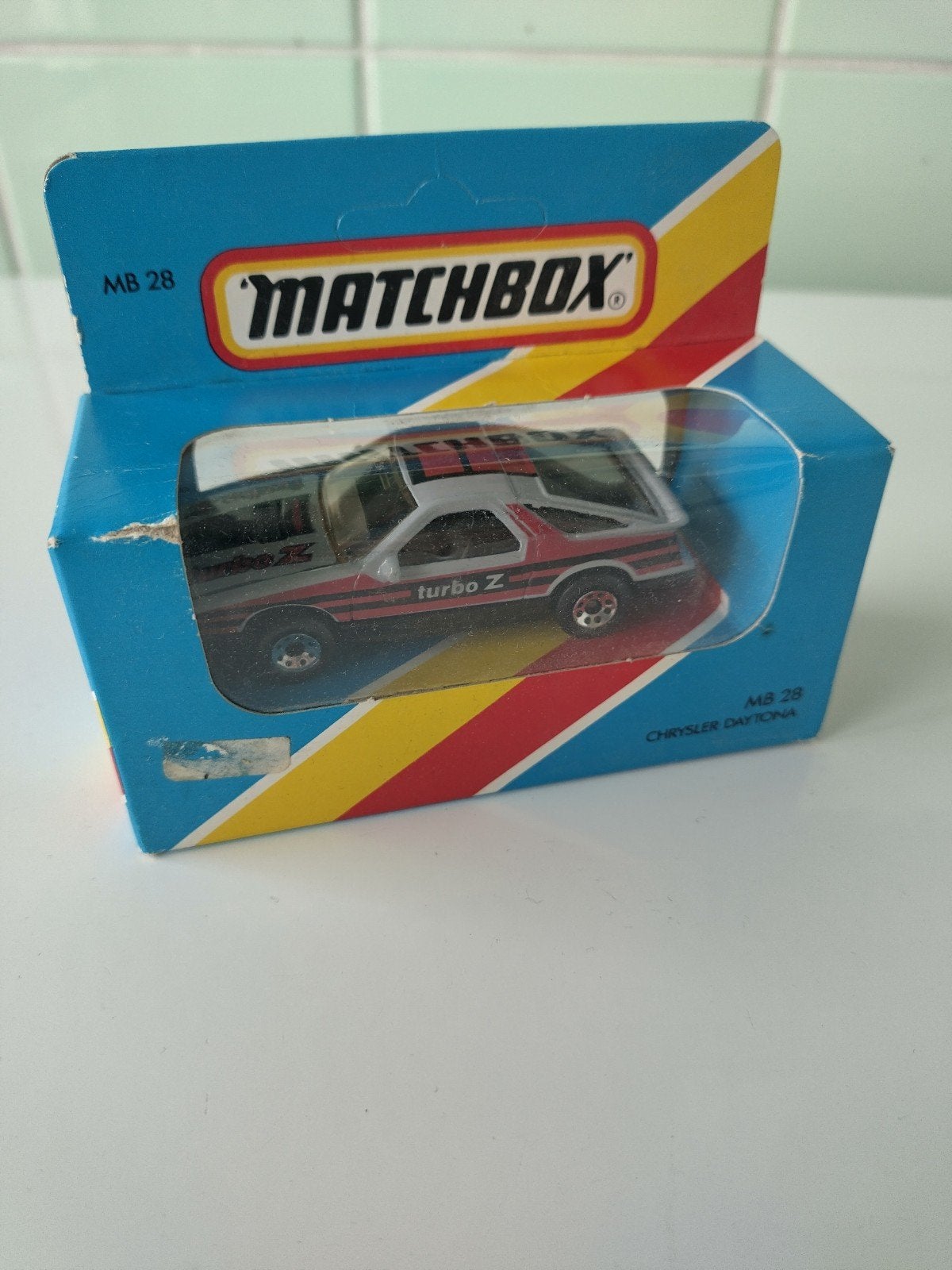 Vintage Matchbox Dodge Daytona AFHALING LEES BESCHRIJVING, Enlèvement, Neuf, Voiture, Matchbox