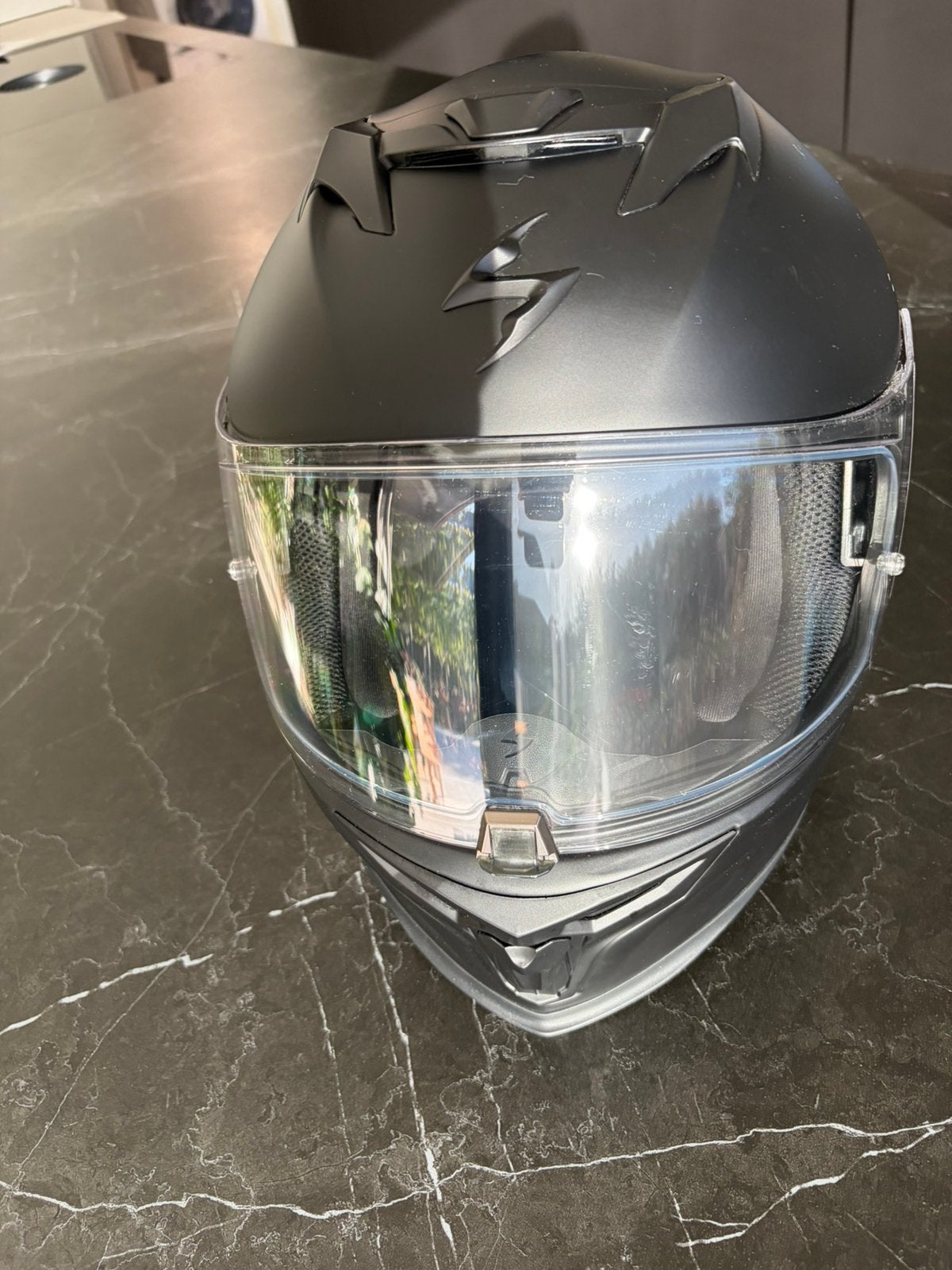 Scorpion EXO-520 EVO Air Helmet matzwart maat XXL 63cm, Motoren, Ophalen of Verzenden, XXL