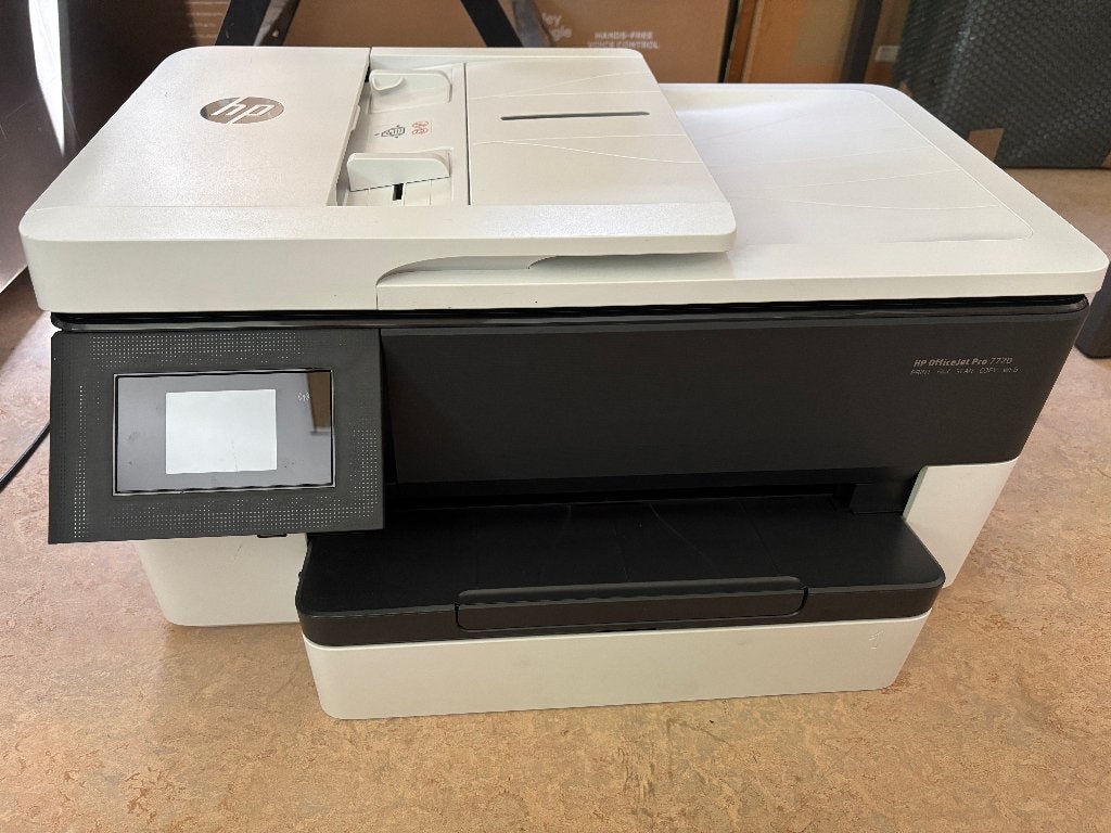 HP Officejet pro 7720, Ophalen, Printer, Inkjetprinter, Draadloos