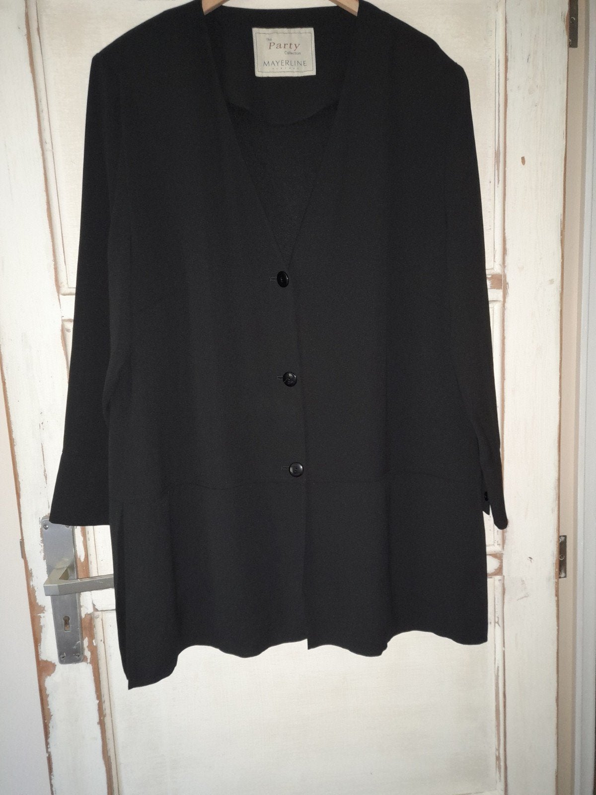 Zwarte blazer Mayerline maat 52/XXXL, Vêtements | Femmes, Grandes tailles, Mayerline, Comme neuf, Enlèvement, Veste ou Veston