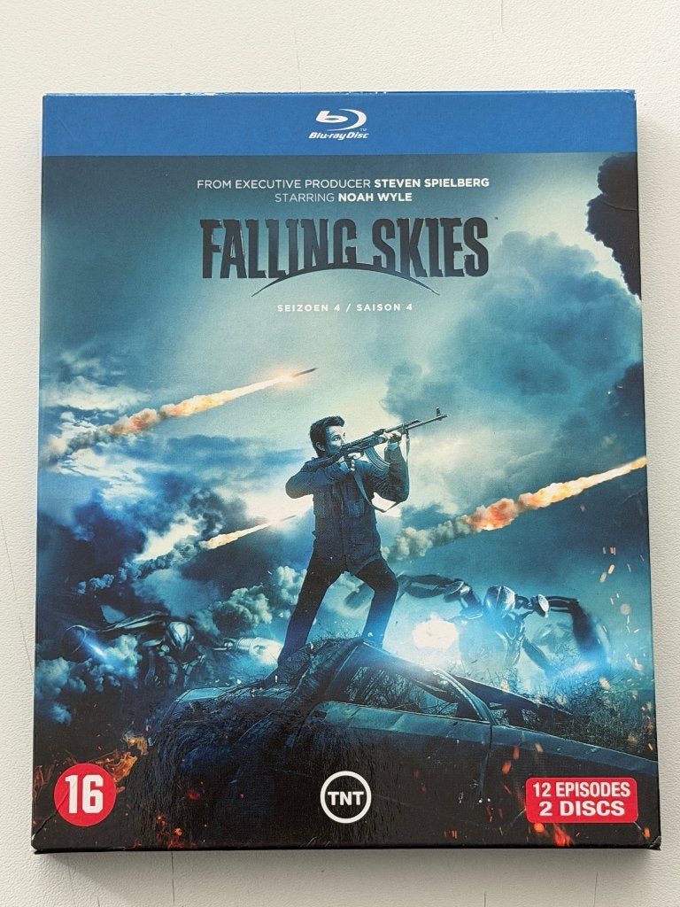 Falling Skies - Seizoen 4 (Blu-ray), CD & DVD, Blu-ray, Enlèvement ou Envoi, Utilisé, TV & Séries télévisées, Coffret