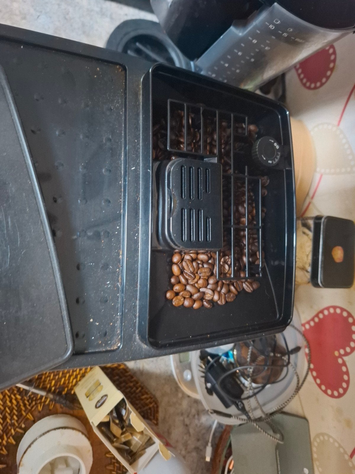 Koffie machine [bonen], Ophalen, Afneembaar waterreservoir, Gebruikt, Espresso apparaat