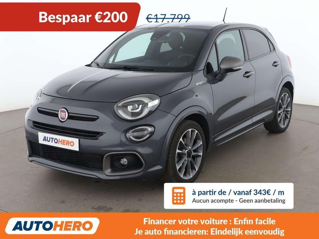 Fiat 500X 1.3 Turbo Sport (bj 2021, automaat), Gebruikt, 149 g/km, 500X, 5 zetels