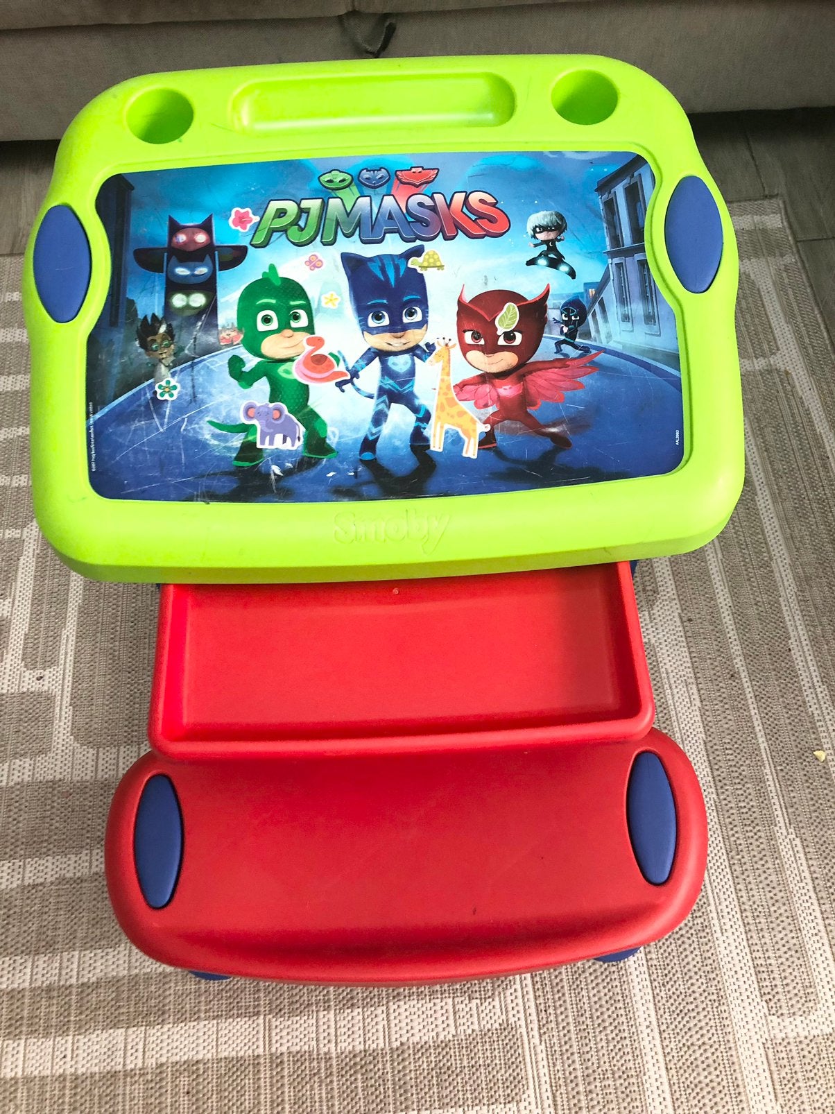 Bureau pour enfant Smoby présente un motif PJ Masks, Enlèvement, Utilisé