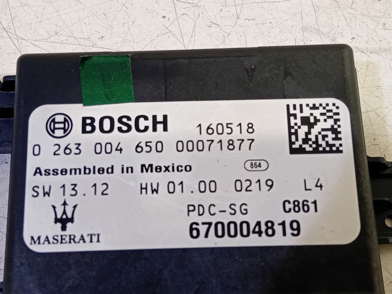Computer park distance control Maserati Ghibli, Onderdelen@venauto.nl, Gebruikt, Ettenseweg 76, 4706 PB Roosendaal, The Netherlands