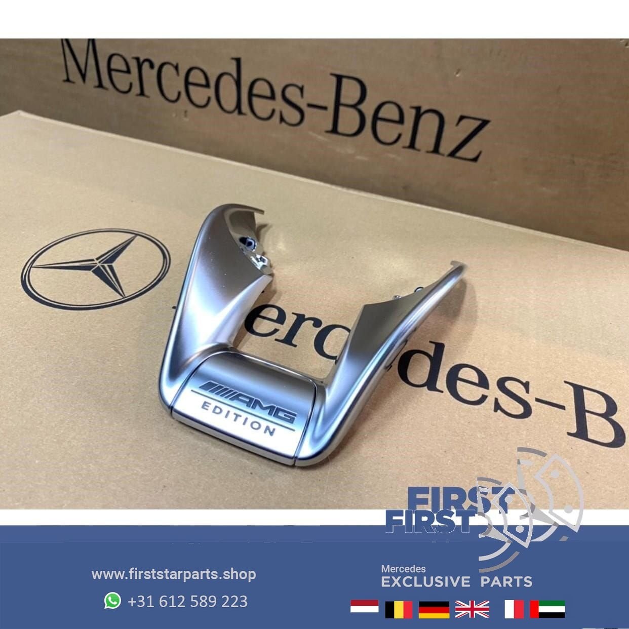 Mercedes ORIGINEEL STUUR AMG EDITION 1 LOGO A45 C43 C63 CLA4, Auto-onderdelen, Gebruikt, -, Ophalen of Verzenden, -